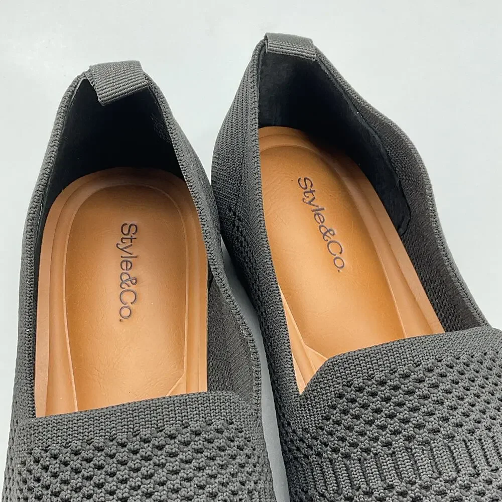 NEW Style & Co Women’s Shirley Loafers Black Size 9.5M